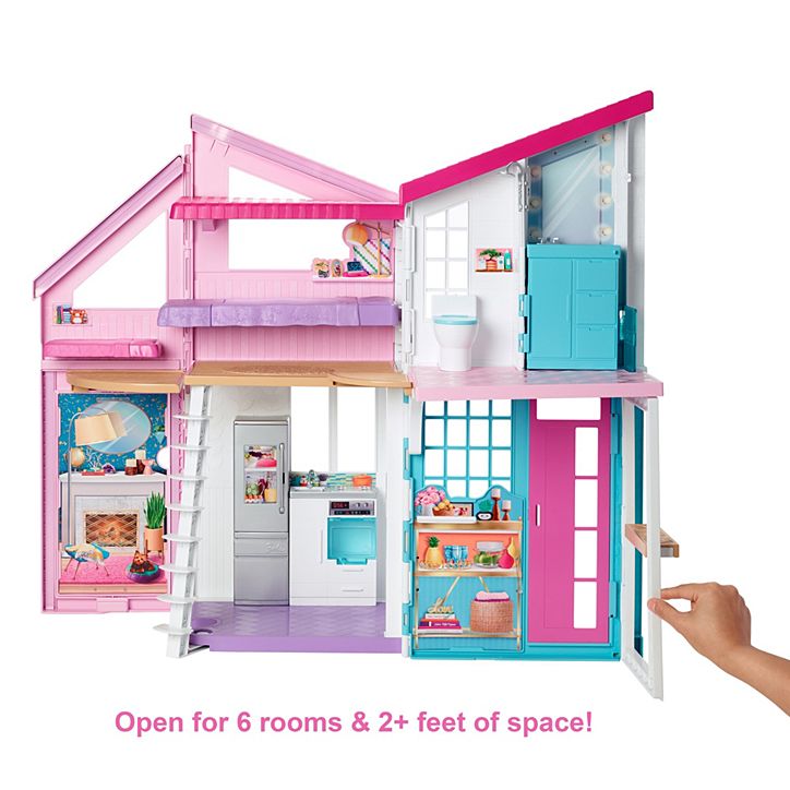 Barbie Malibu House Playset (Styles Vary)