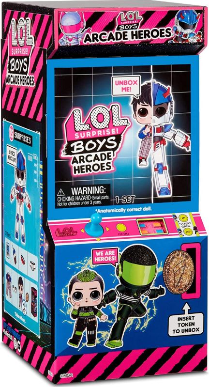 L.O.L. Surprise! Boys Arcade Heroes (Styles Vary)