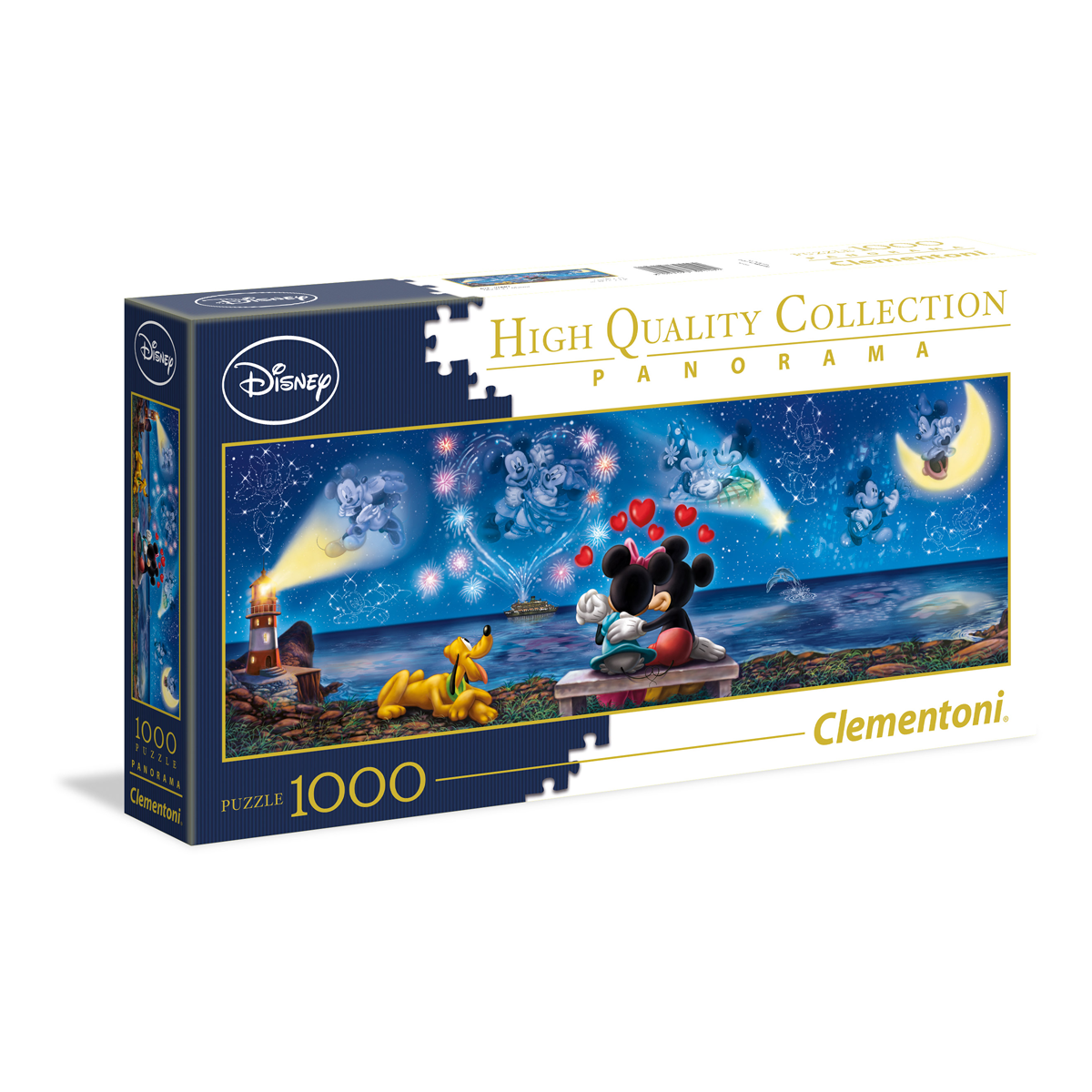 Clementoni - Mickey & Minnie Panorama Puzzle