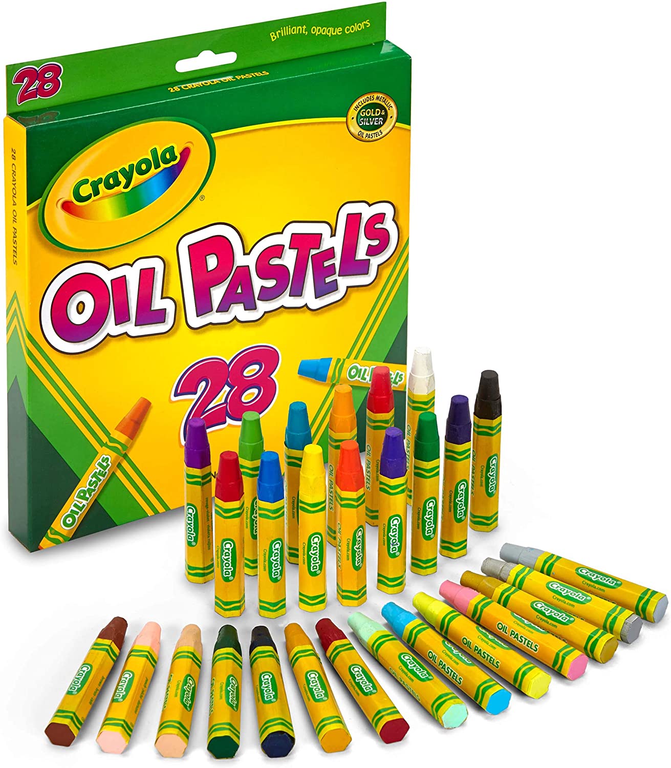 Crayola Oil Pastels - 28 Count