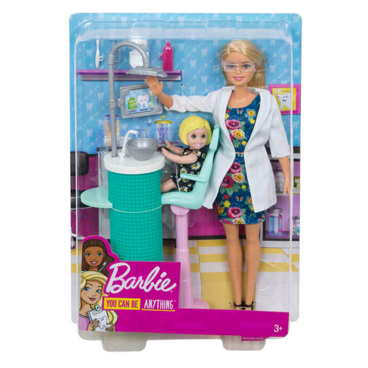 Barbie - Dentist Doll And Playset FXP16