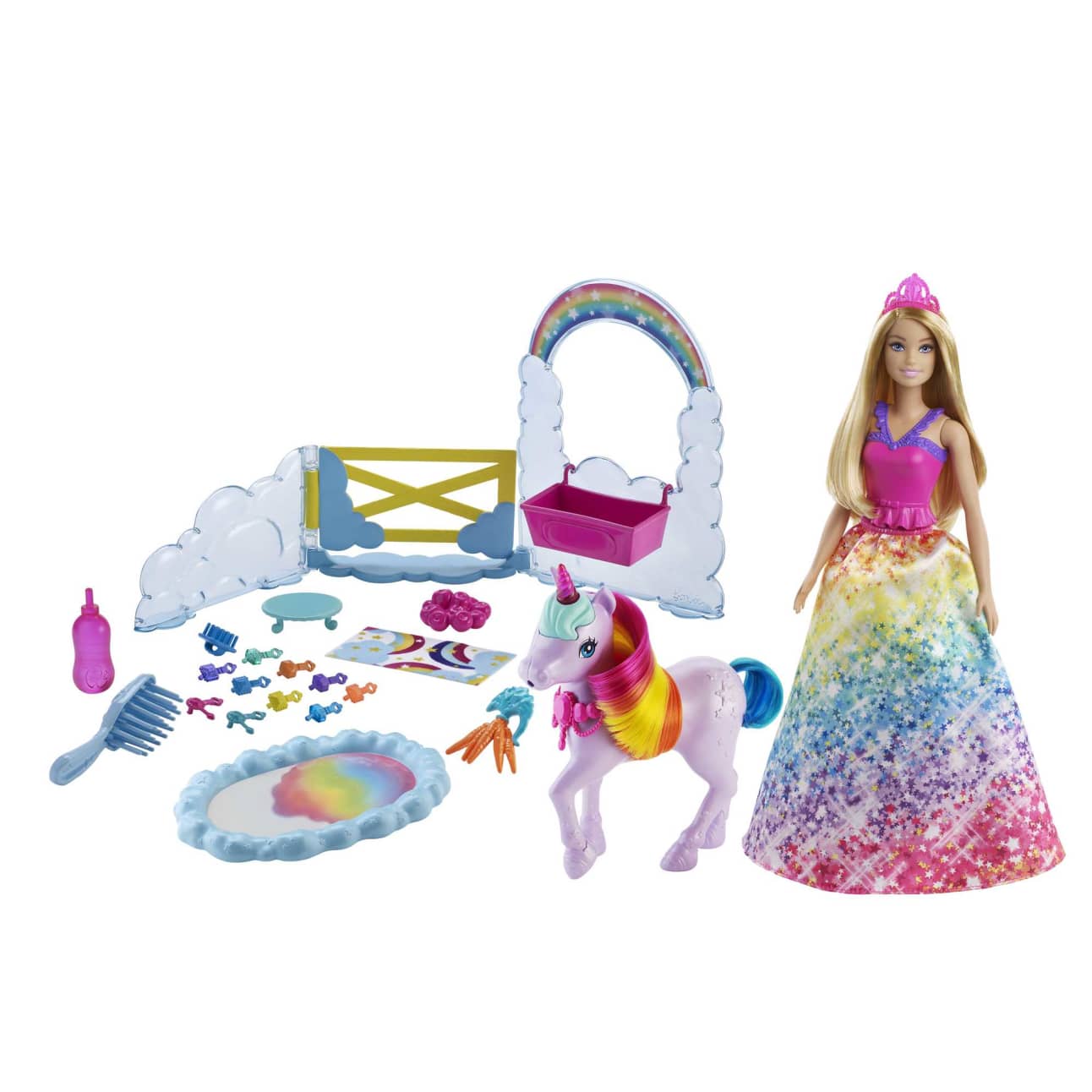 Barbie - Dreamtopia Doll and Unicorn GTG01