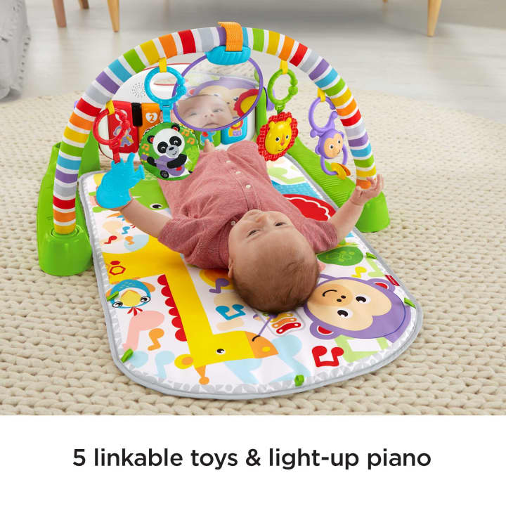 Fisher-Price - Deluxe Kick & Play Piano Gym FGG45