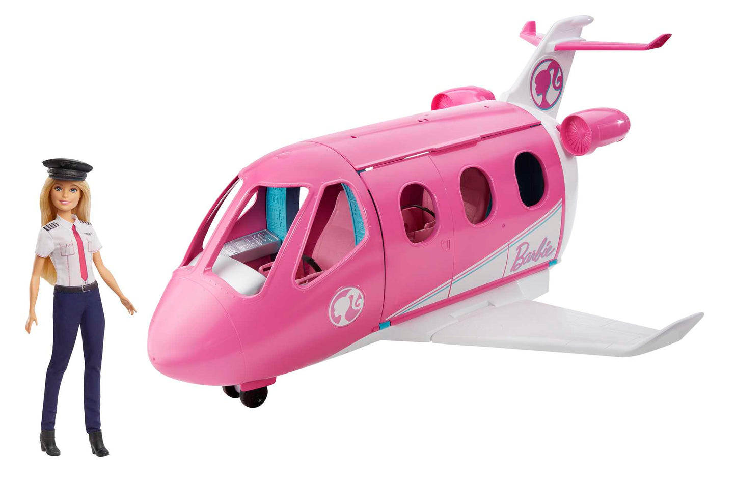 Barbie - Dreamplane Transforming Playset With Doll GJB33