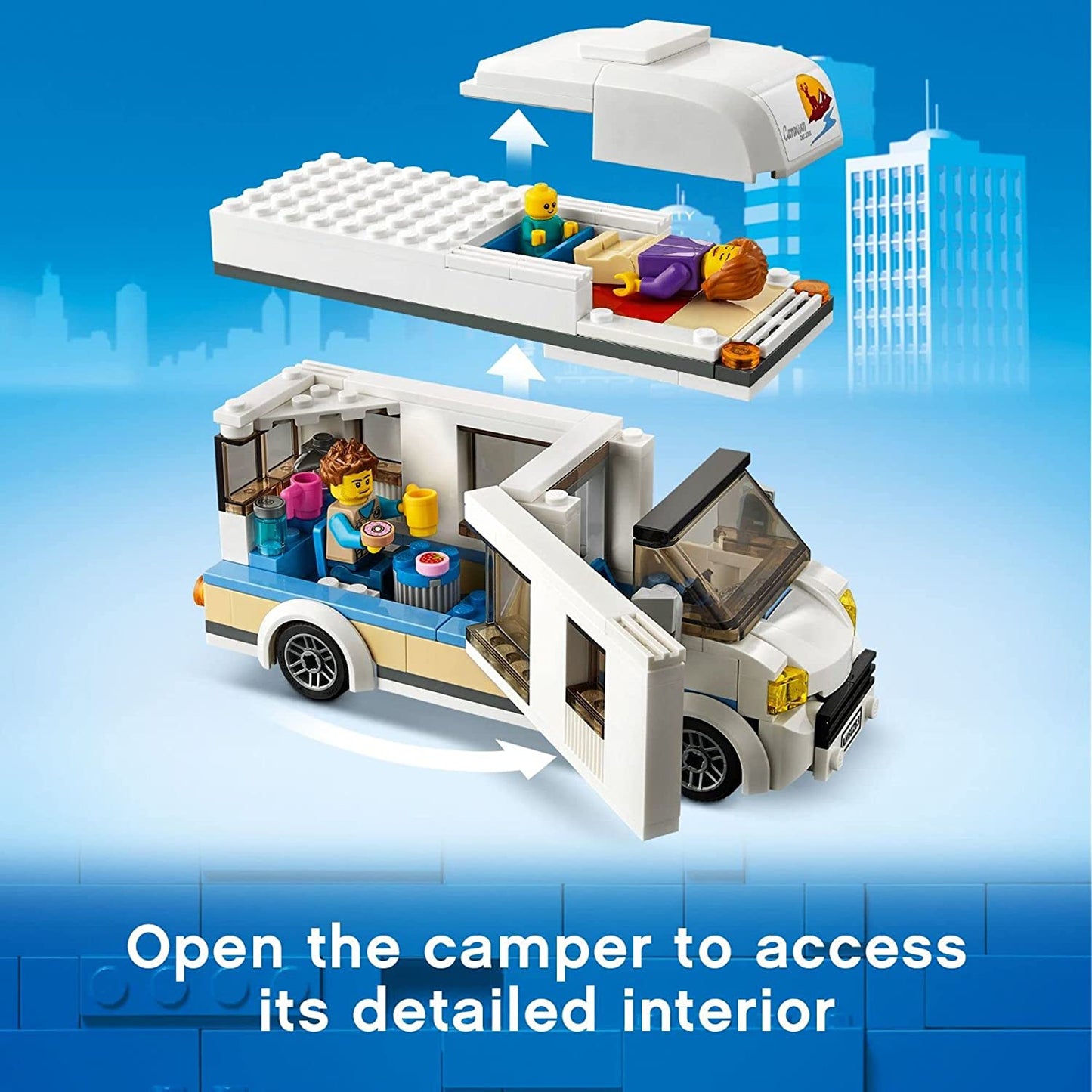 LEGO City - Great Vehicles Holiday Camper Van 60283