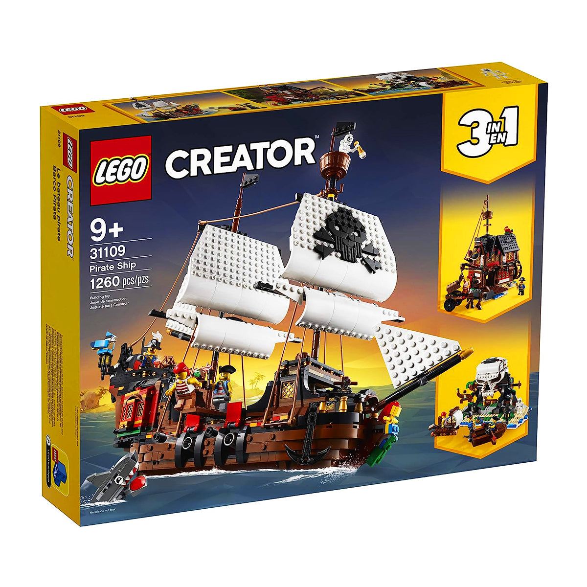 LEGO Creator 3in1 Pirate Ship 31109