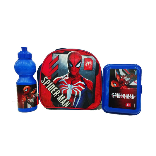 Spider-Man - Lunch Bag With Bottle And Lunch Box