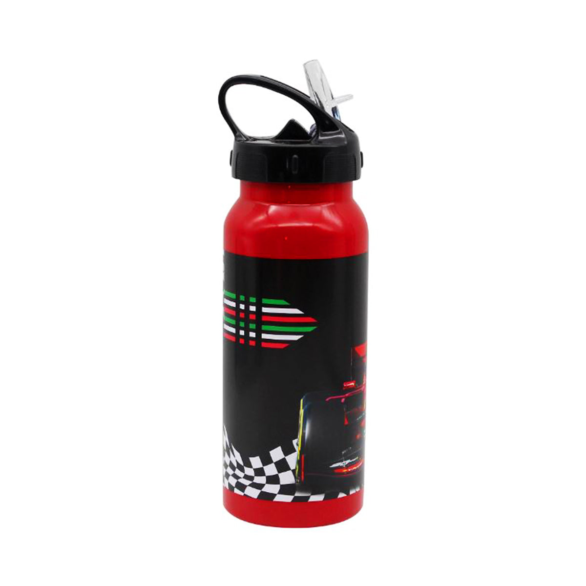 Ferrari To Be 1st Stainless Steel Water Bottle - Black and Red