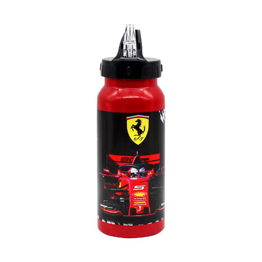 Ferrari To Be 1st Stainless Steel Water Bottle - Black and Red