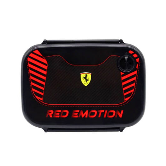 Ferrari Red Emotion Plastic Lunch Box (Black)