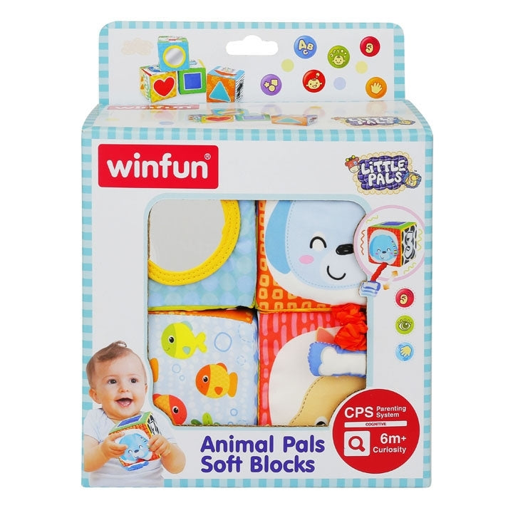Winfun - Animal Pals Soft Blocks