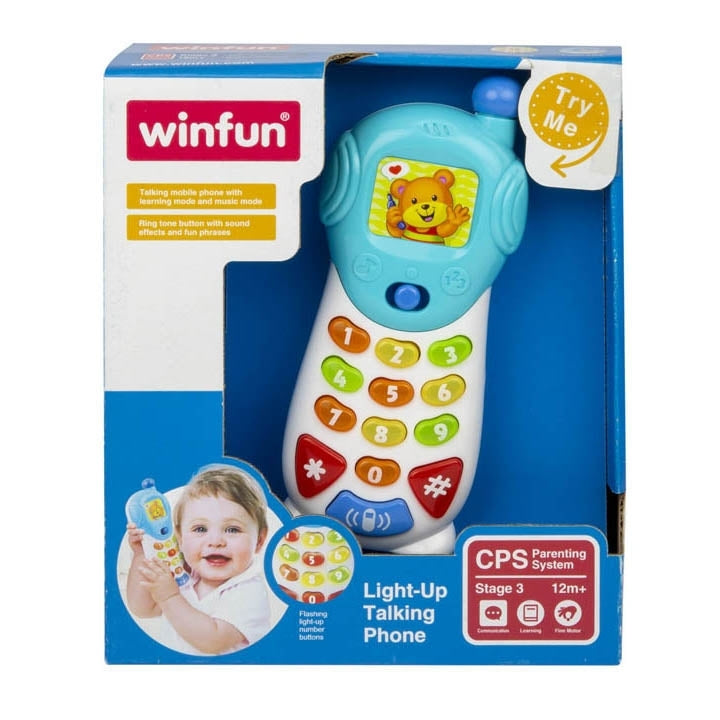 Winfun - Light Up Talking Phone