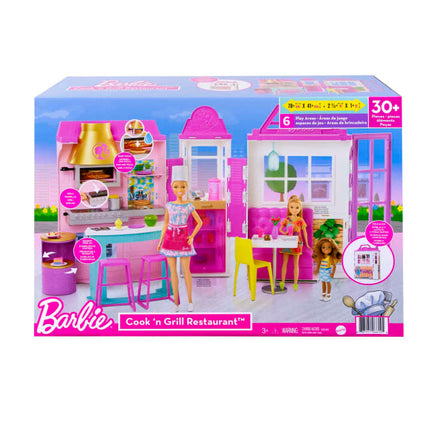 Barbie Cook And Grill Restaurant Playset GXY72 – The Entertainer