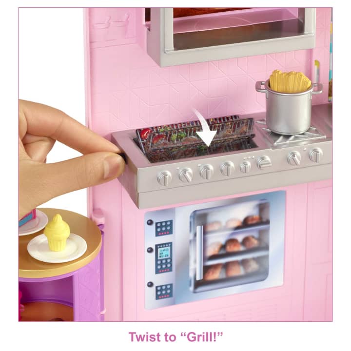 Barbie - Cook And Grill Restaurant Playset GXY72