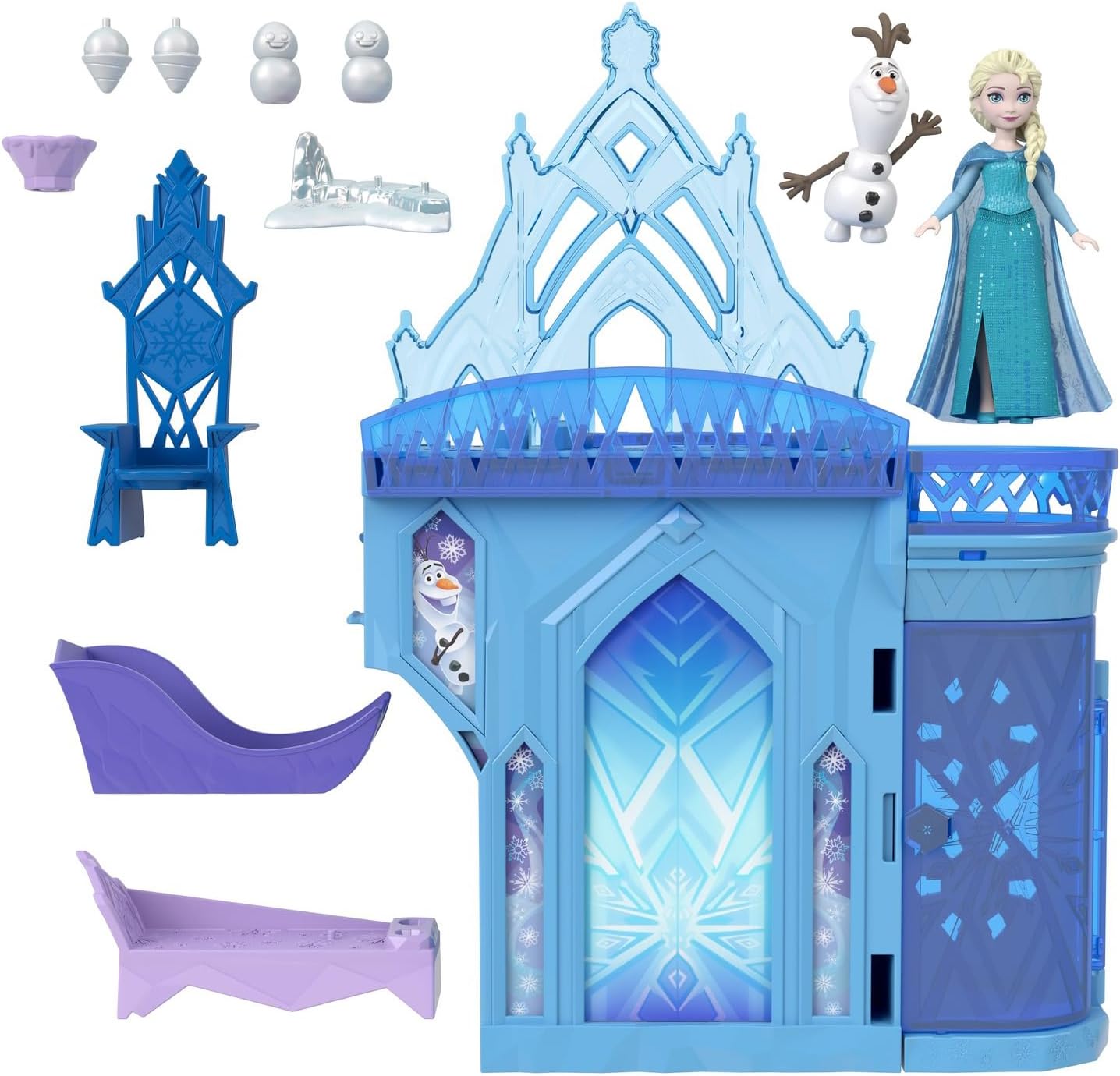 Disney Frozen - Elsa's Ice Palace With Olaf HLX00