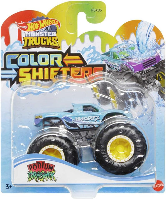 Hot Wheels - Monster Trucks 1:64 Color Shifters HGX06 - (Styles Vary)