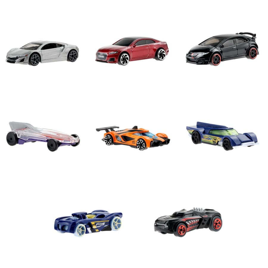 Hot Wheels - Rewards Cars Themed 10-Pack (Styles Vary) HGJ94