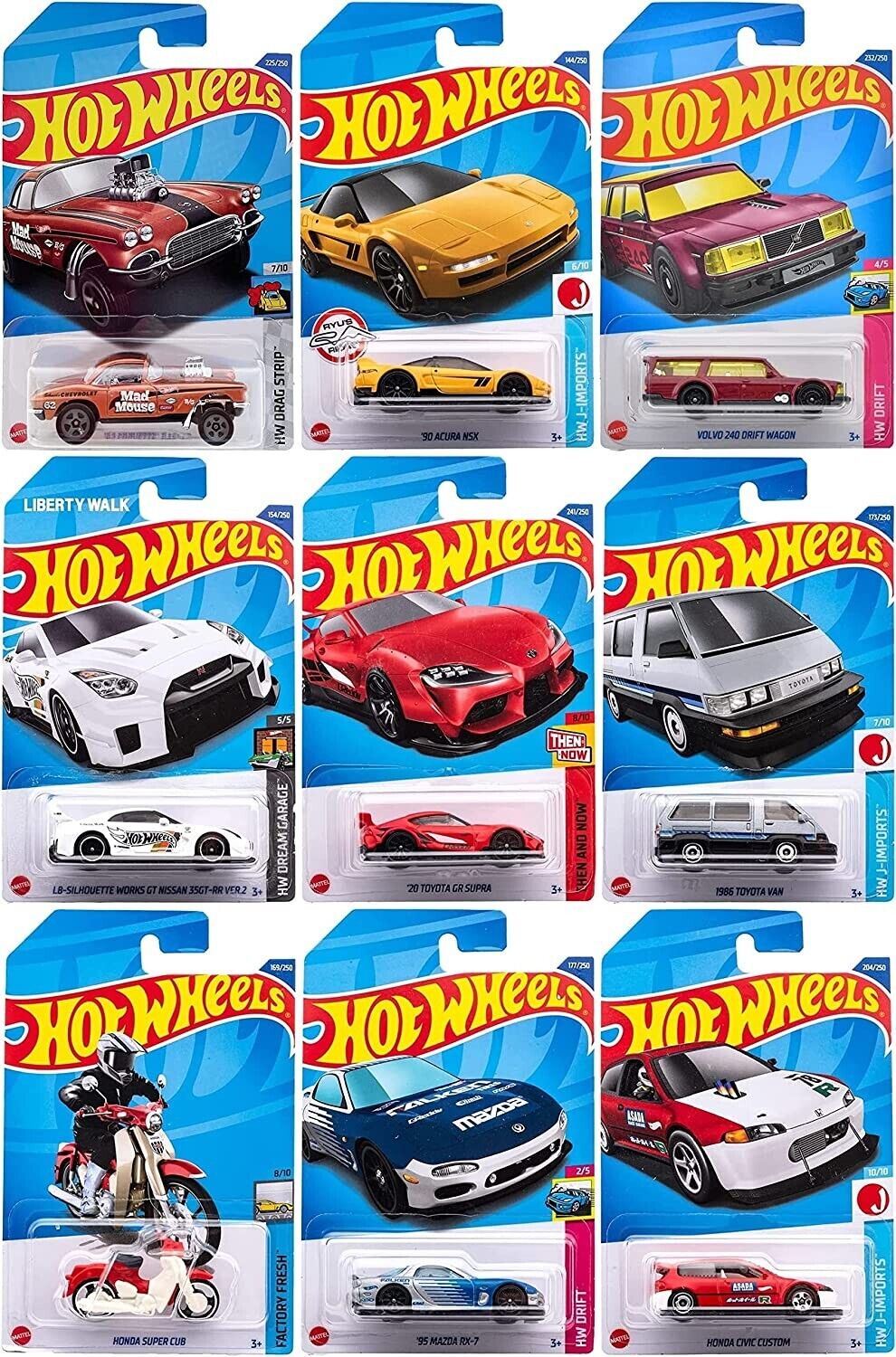 Hot Wheels - Basic Cars (Styles Vary - One Supplied) C4982