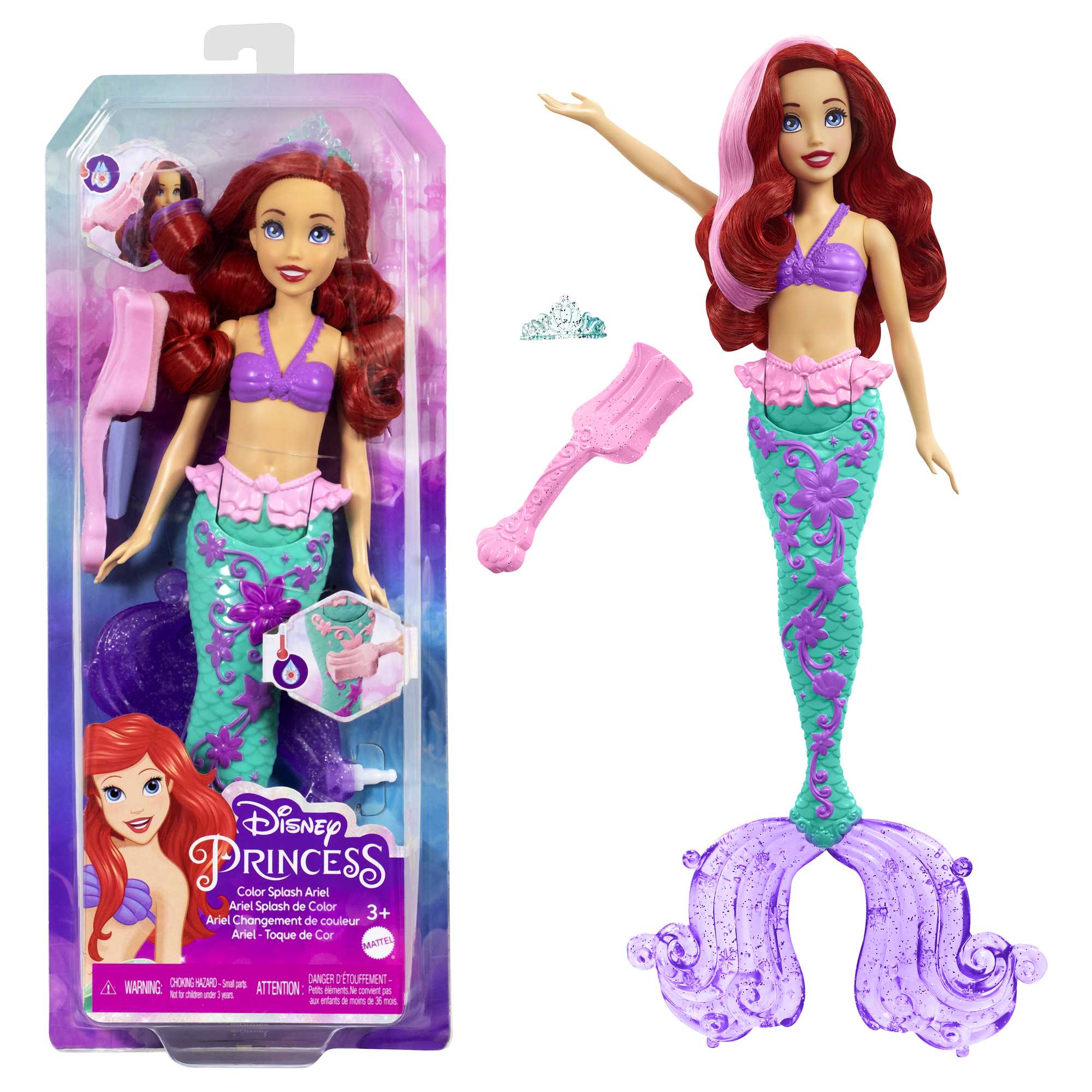 Disney Princess - Color Splash Ariel HLW00 – The Entertainer Pakistan