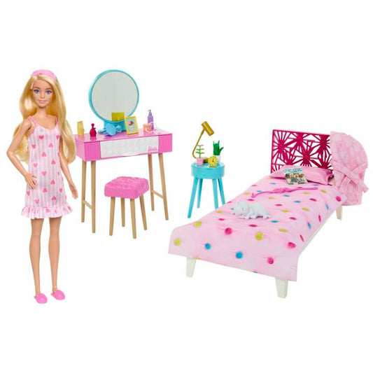 Barbie Doll And Bedroom Playset HPT55