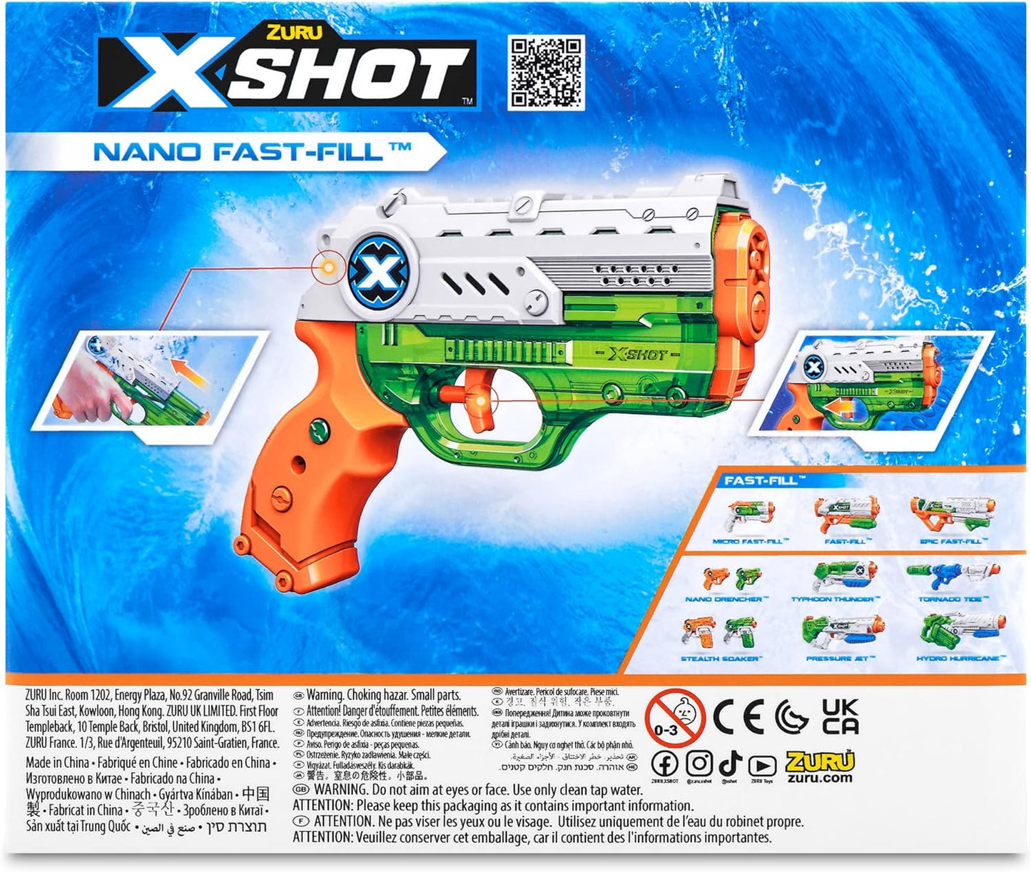 X Shot Nano Fast Fill 100 ml