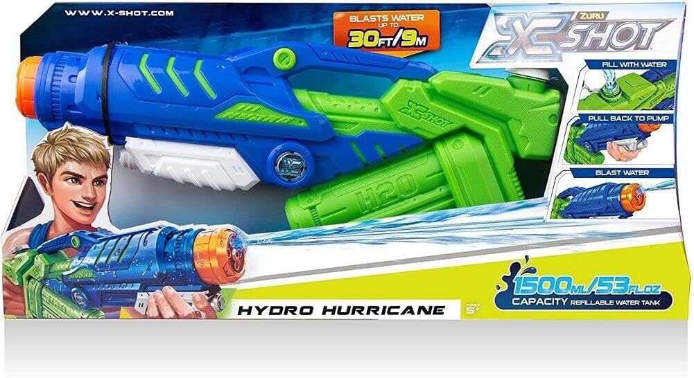 X Shot Water Warfare  Hydro Hurricane Toy