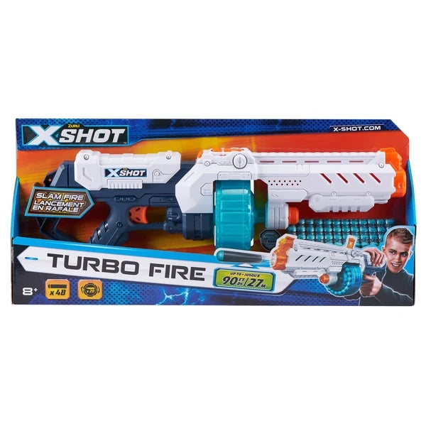 X Shot - Turbo Fire Soft Dart Gun Blaster