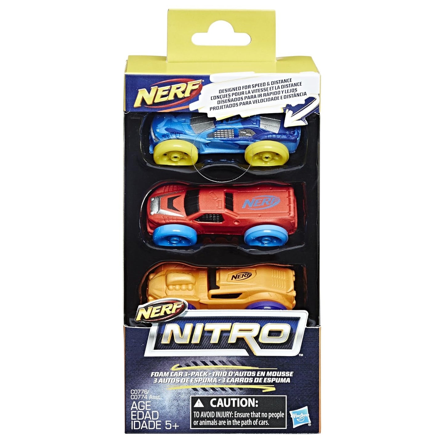 Nerf Nitro Foam Car 3 Pack