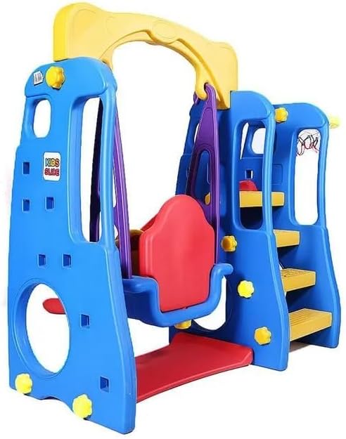 Kids 4 In 1 Slide With Swing TB-201A