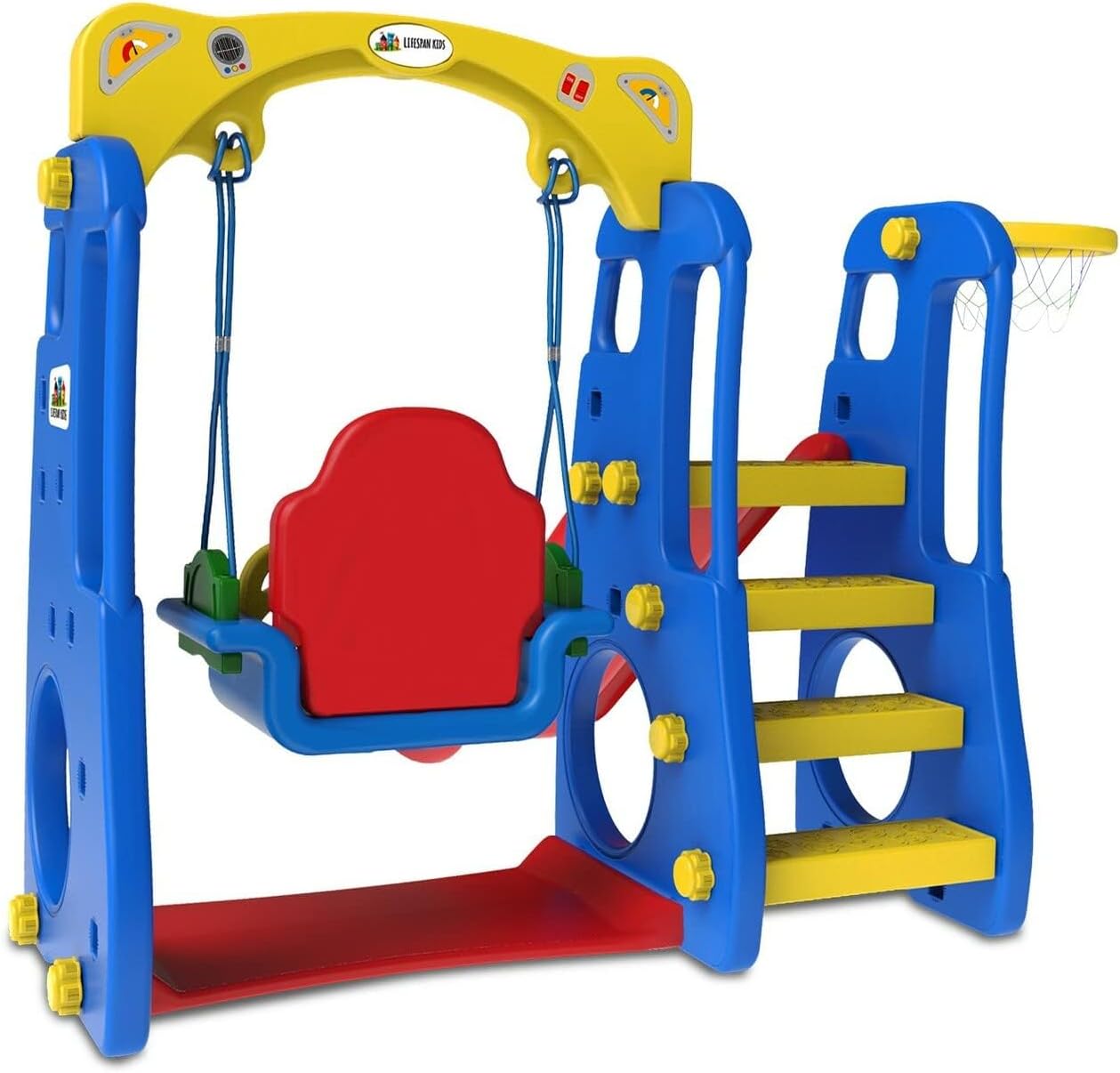 Kids 4 In 1 Slide With Swing TB-201A