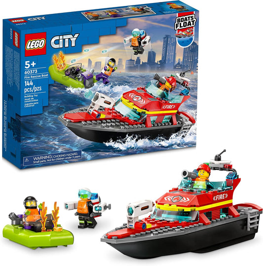 Lego City 60373 Fire Rescue Boat