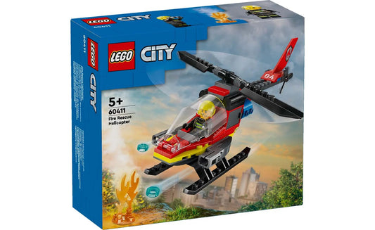 Lego City 60411 Fire Rescue Helicopter
