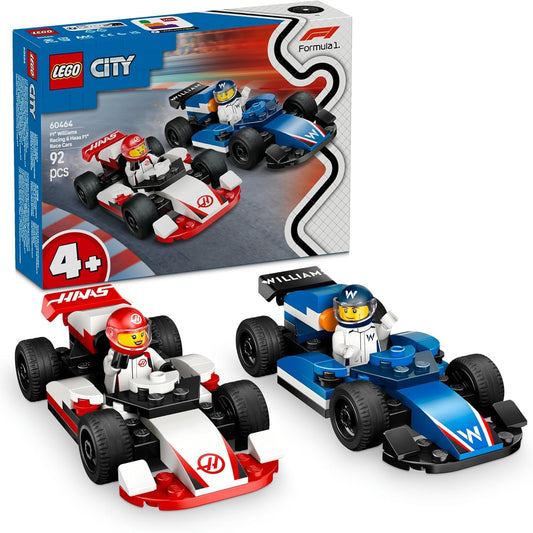 Lego City 60464 F1?? Williams Racing & Haas F1?? Race Cars