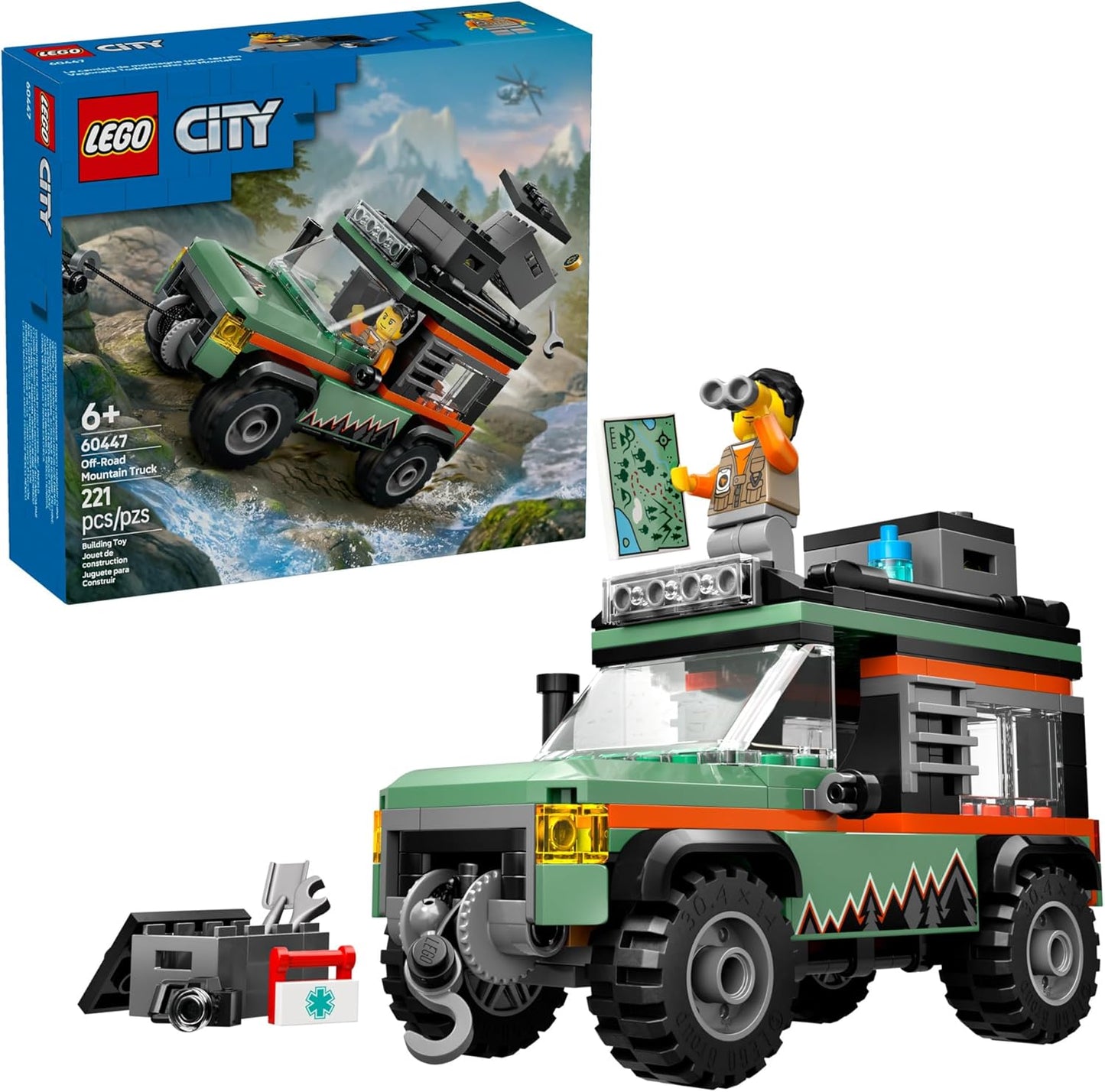 Lego City 60447 Off-Road 4x4 Mountain Truck1