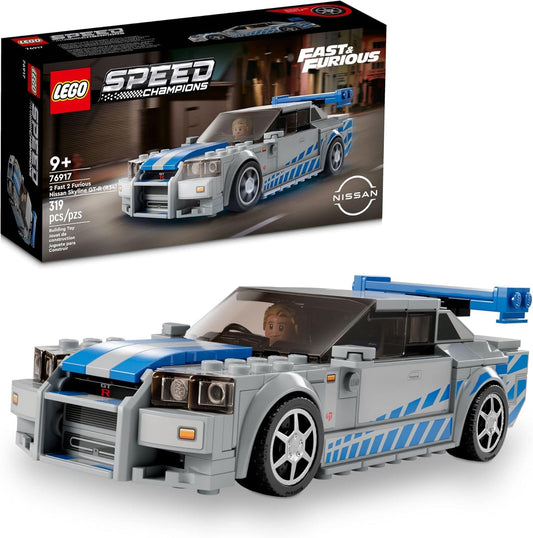 Lego Speed 76917 2 Fast 2 Furious Nissan Skyline GT-R (R34)