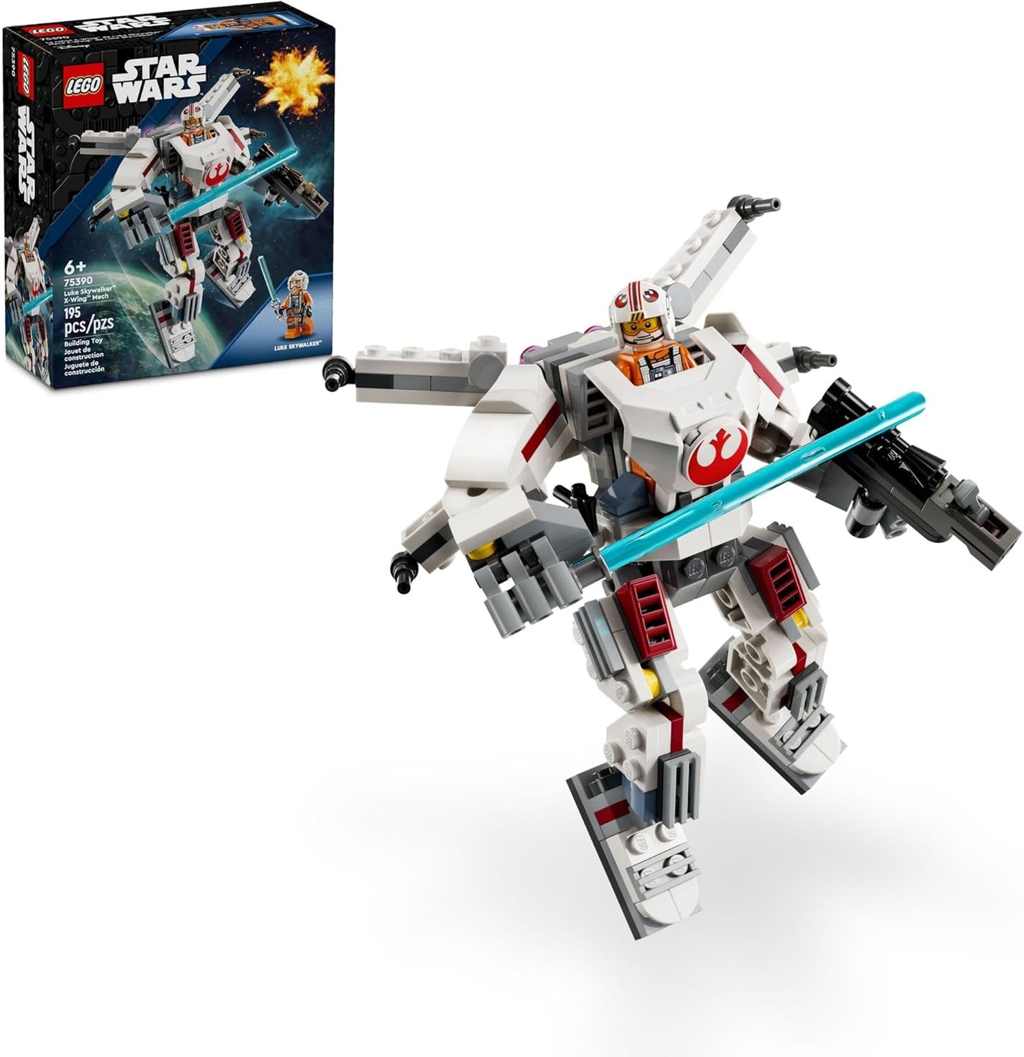 Lego Star Wars 75390 Luke Skywalker?? X-Wing?? Mech