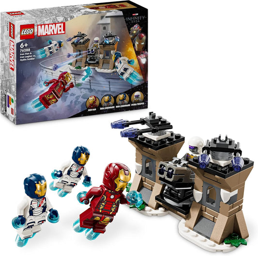 Lego Marvels 76288 Iron Man & Iron Legion vs. Hydra Soldier