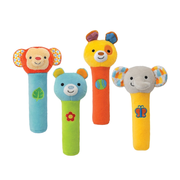 Squeaky Inflatable Sticks Winfun Squeak N Shake Rattle Stick (Styles Vary - One Supplied) – The ...