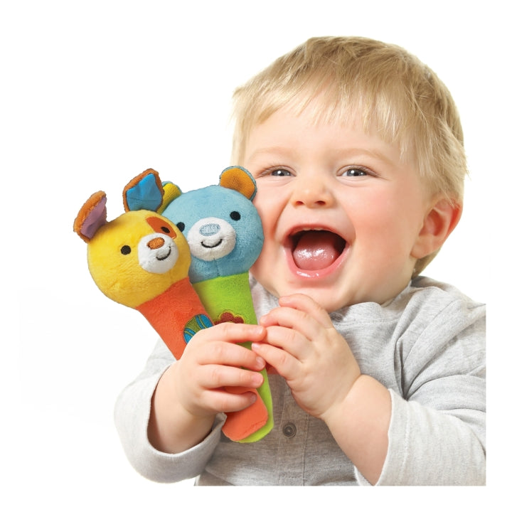 Winfun Squeak N Shake Rattle Stick (Styles Vary - One Supplied)