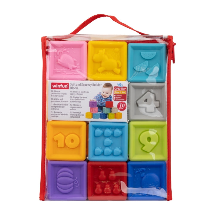 Winfun Soft and Squeezy Builder Blocks