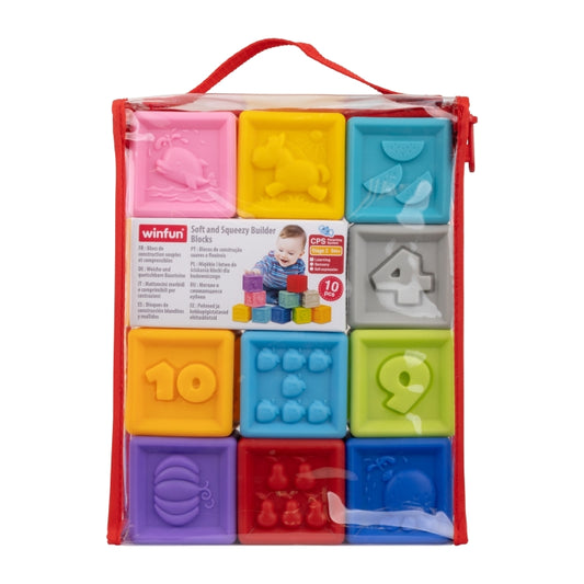 Winfun Soft and Squeezy Builder Blocks
