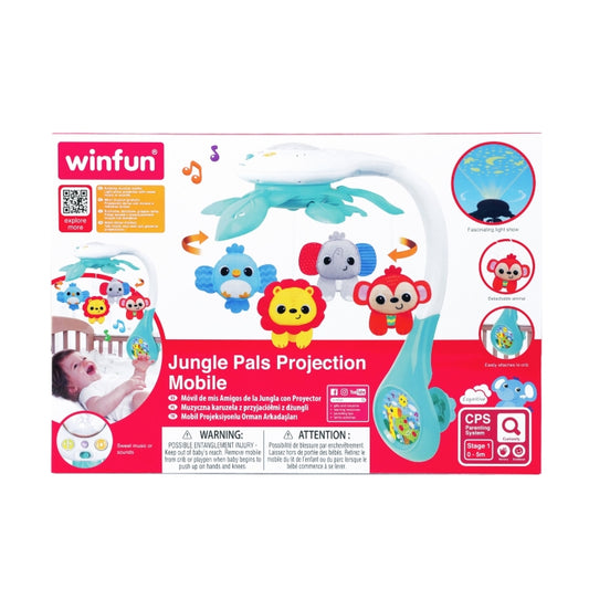 Winfun Jungle Pal Projection Mobile 4 In 1