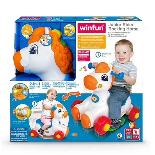 WinFun 2 In 1 Junior Rider Rocking Horse