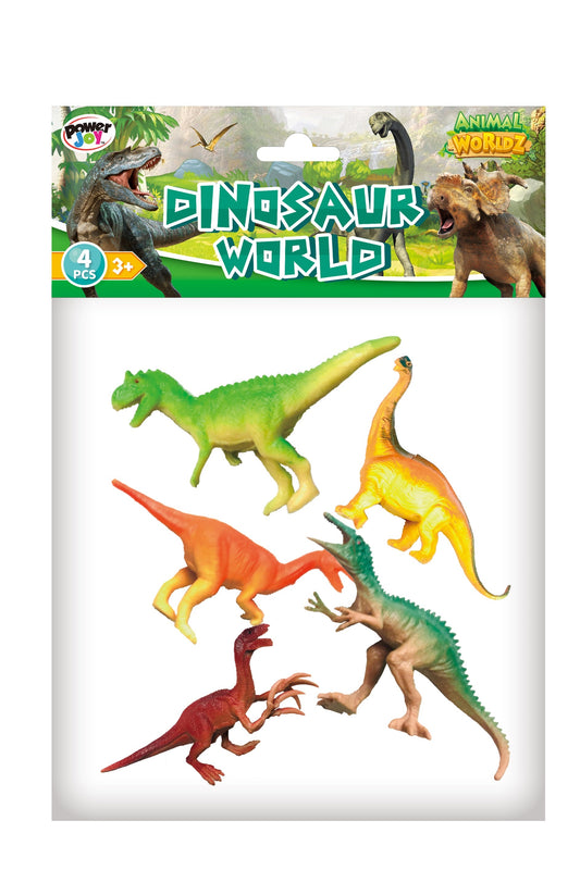 Animal Worldz Dinosaur 6 Inches  4 PCS