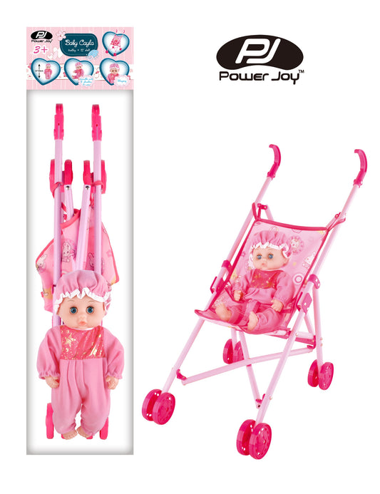Baby Cayla Trolley with Doll 12 Inches