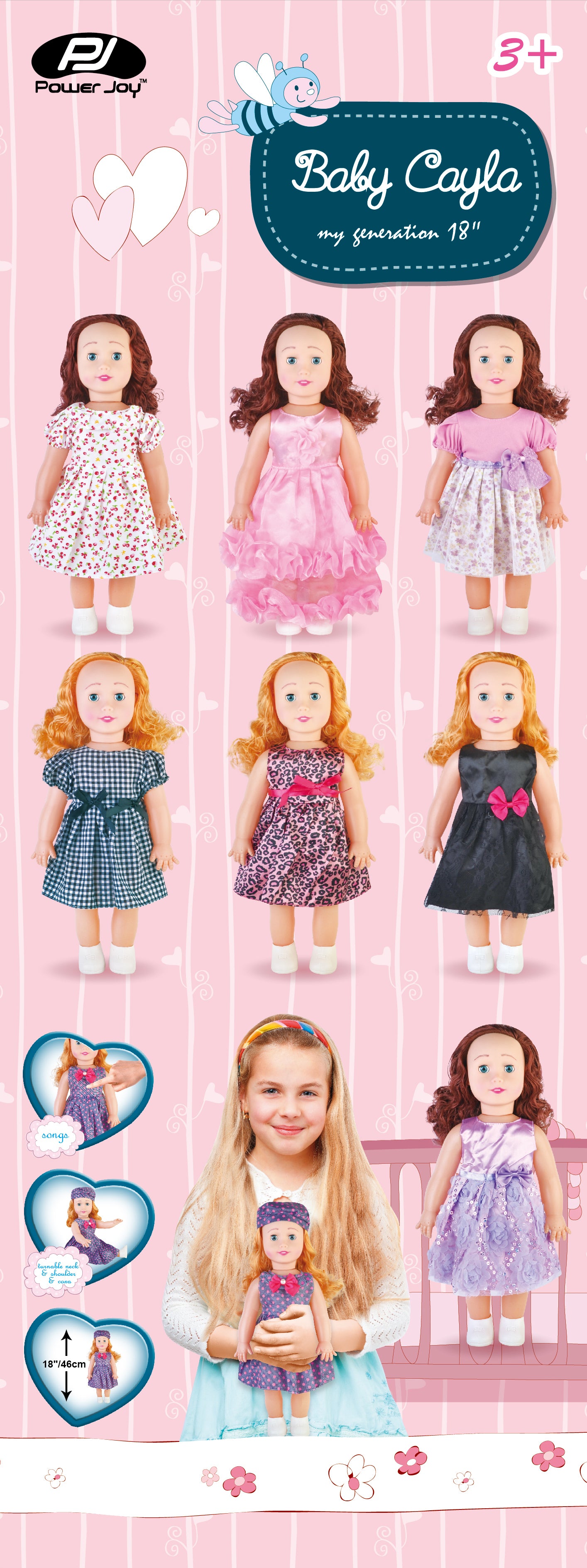 Baby Cayla My Generation 46Cm B/O