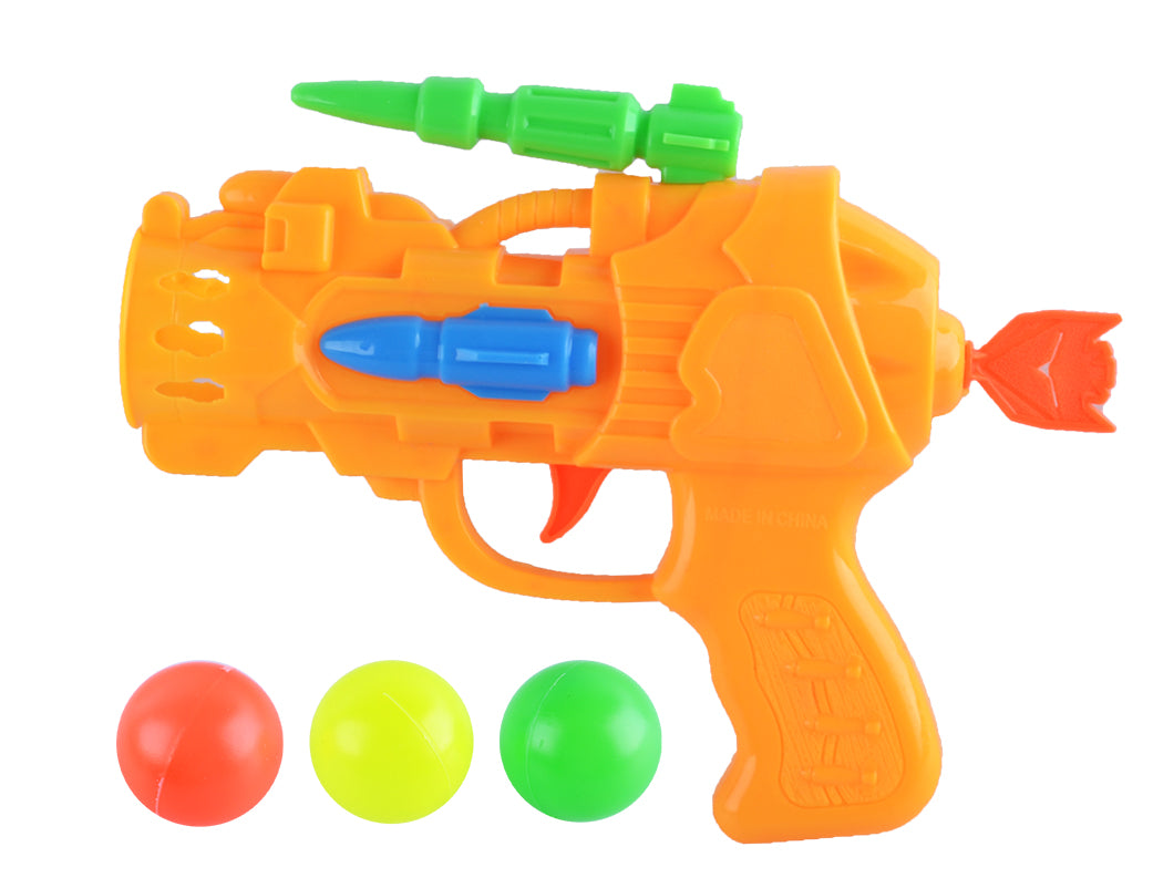 Everyday Toy Gun With Ping-Pong (Styles Vary - One Supplied)