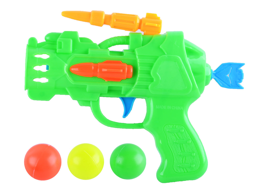 Everyday Toy Gun With Ping-Pong (Styles Vary - One Supplied)