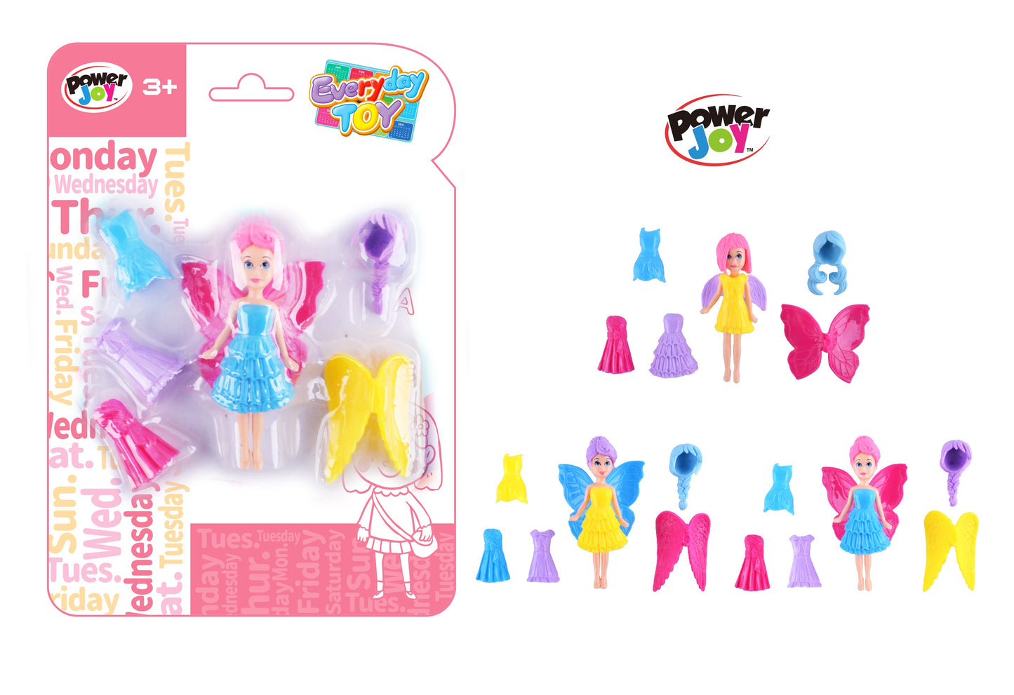 Everyday Mini Princess Doll (Style Vary - One Supplied)