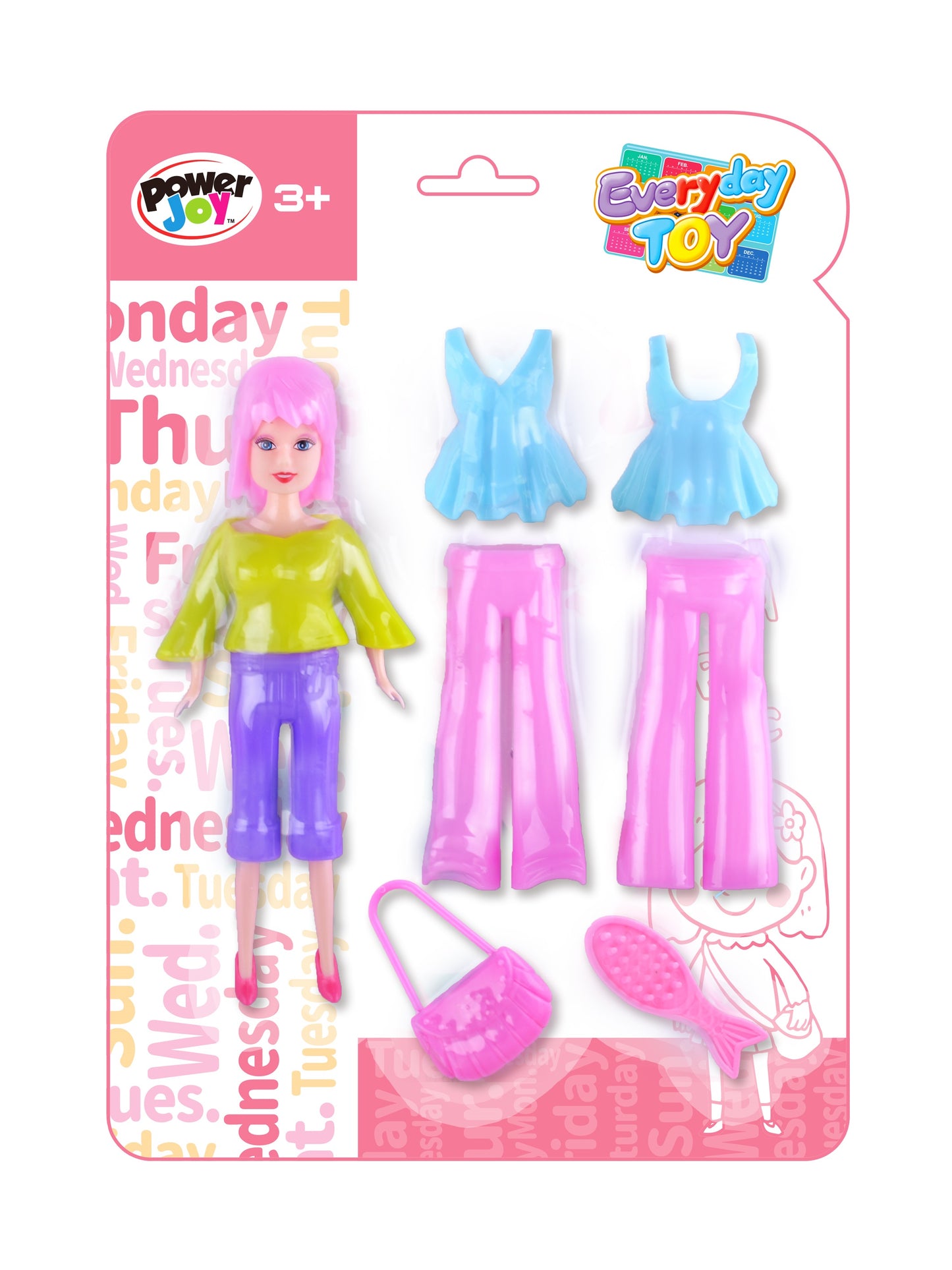 Everyday Fashion Doll Snap On